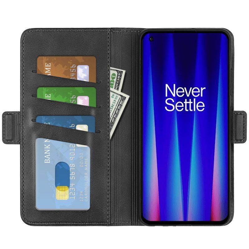 Flip Case Für OnePlus Nord CE 2 5G Weiches Kunstleder