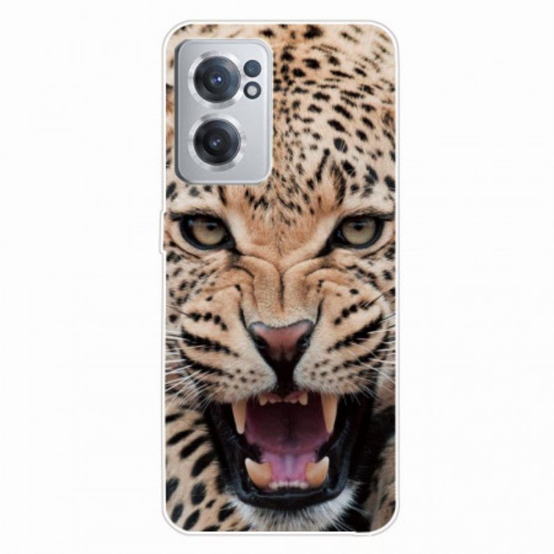 Handyhülle Für OnePlus Nord CE 2 5G Aggressiver Leopard