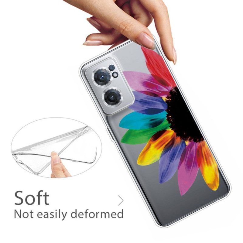 Handyhülle Für OnePlus Nord CE 2 5G Regenbogen-sonnenblume