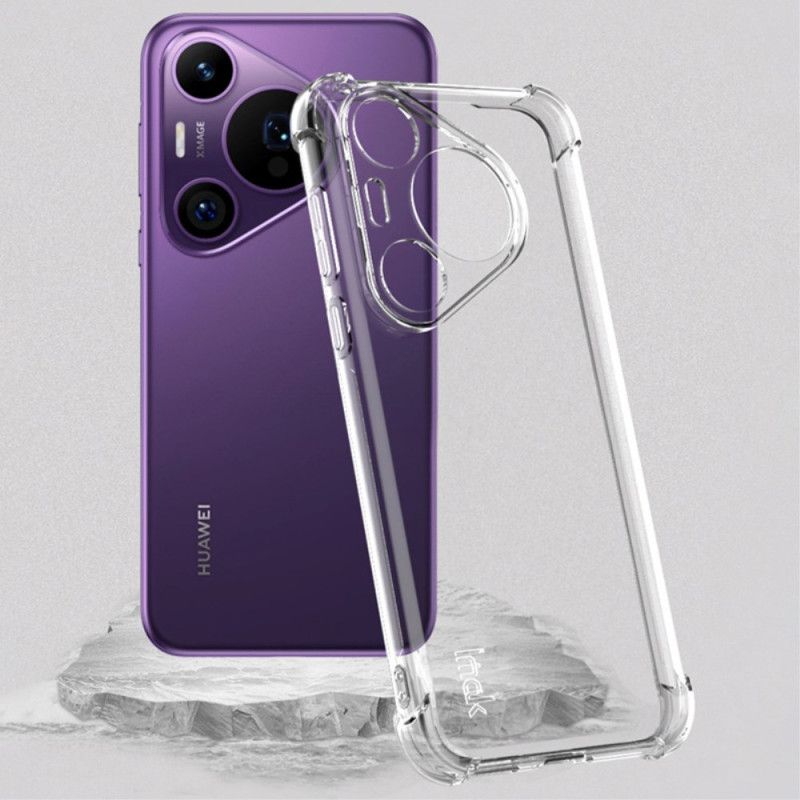 Hülle Huawei Pura 70 Pro Handyhülle Transparente Verstärkte Ecken Imak