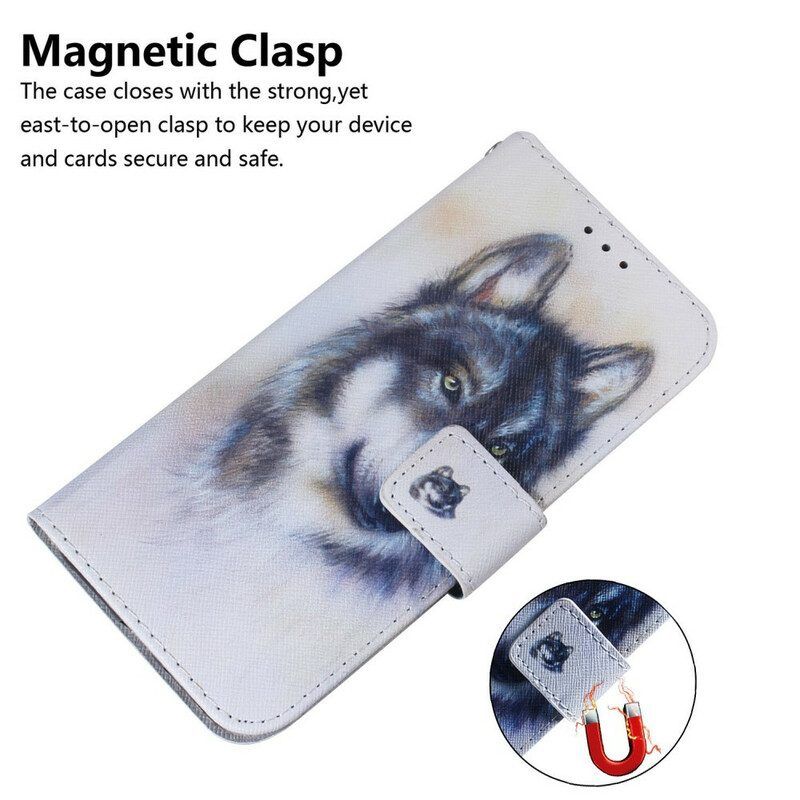 Flip Case Für Poco M3 Pro 5G Hunde-look