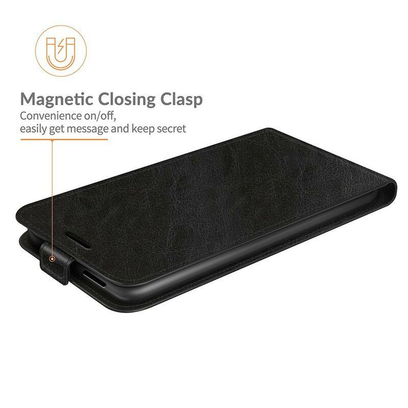 Lederhüllen Für Poco M3 Pro 5G Flip Case Vertikale Klappe