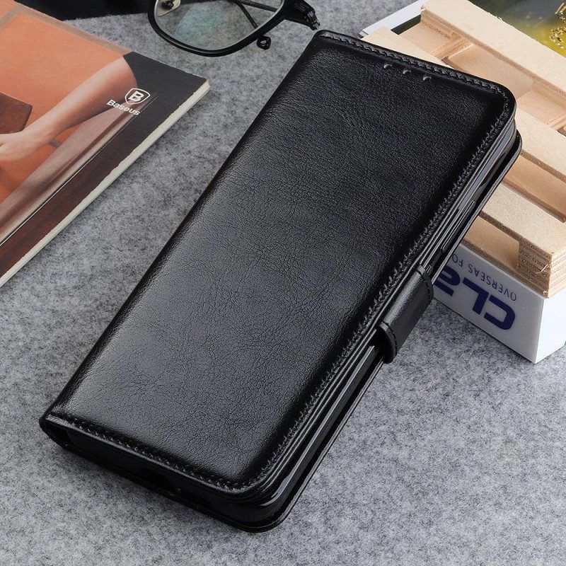 Flip Case Für Samsung Galaxy A14 / A14 5G Kunstleder