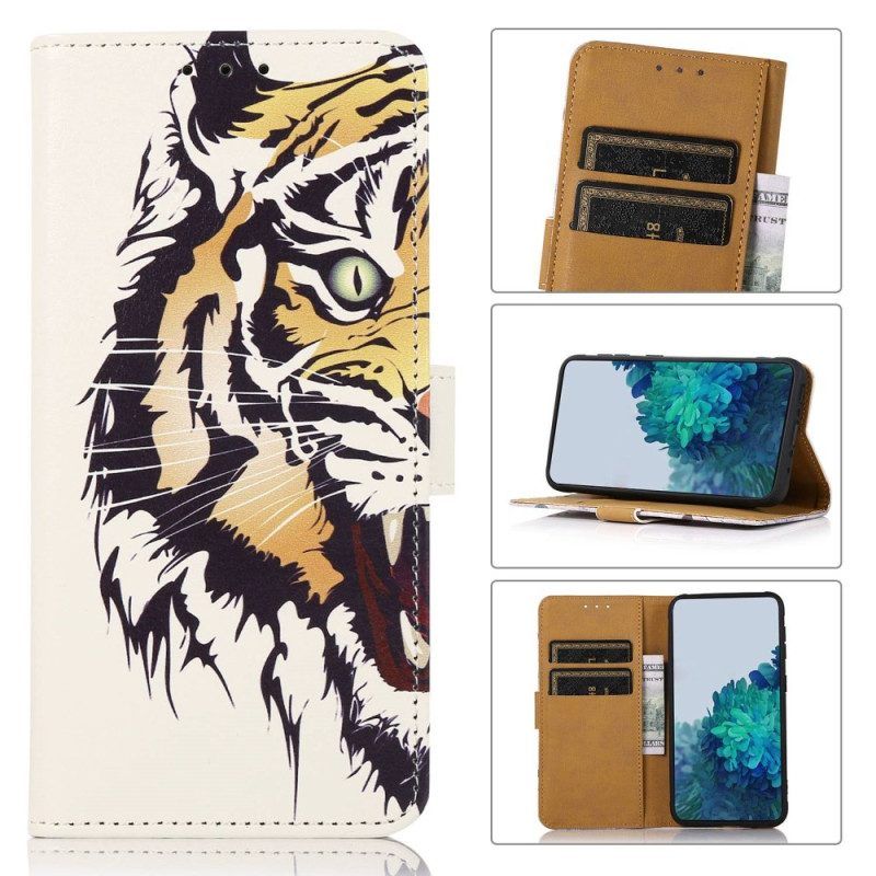 Flip Case Für Samsung Galaxy A14 / A14 5G Wildtiger