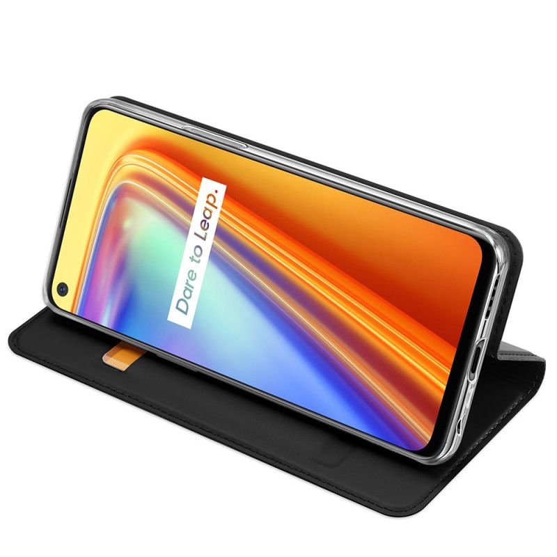 Flip Case Realme 7 Schwarz Pro-Dux-Ducis-Haut