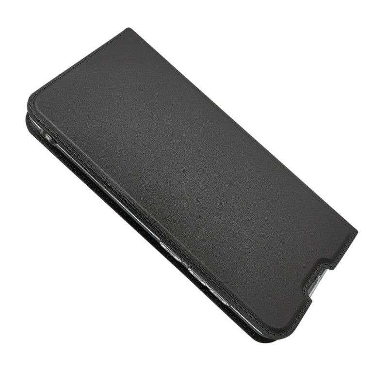 Flip Case Für Xiaomi Redmi Note 9 Schwarz Magnetverschluss