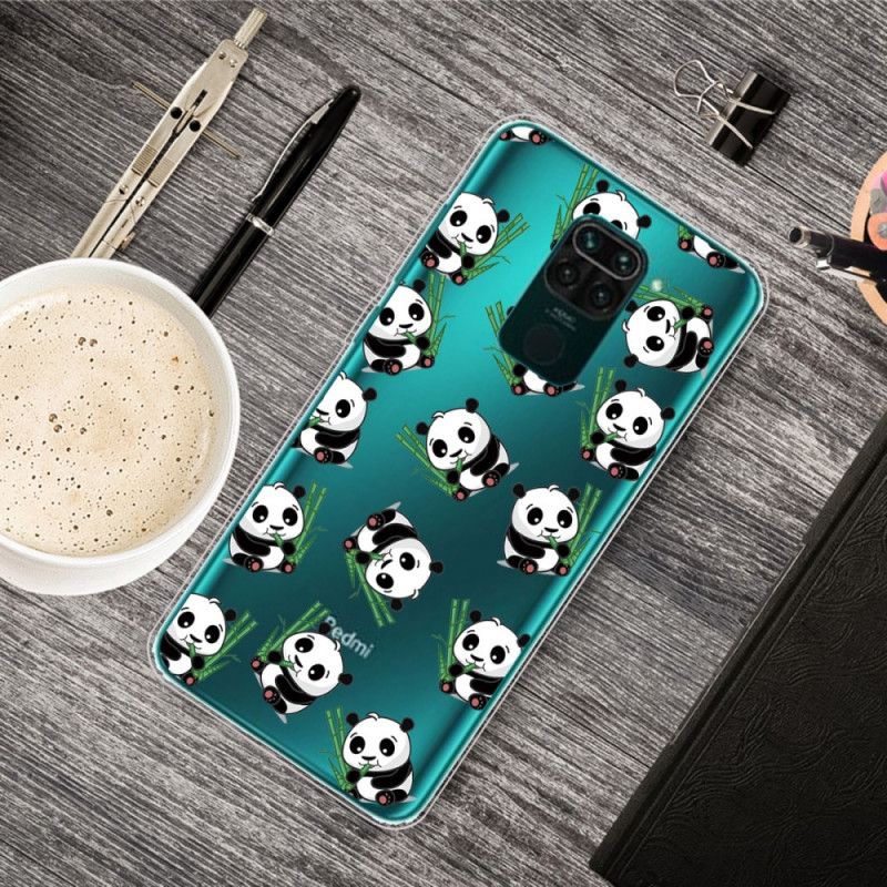 Hülle Xiaomi Redmi Note 9 Kleine Pandas