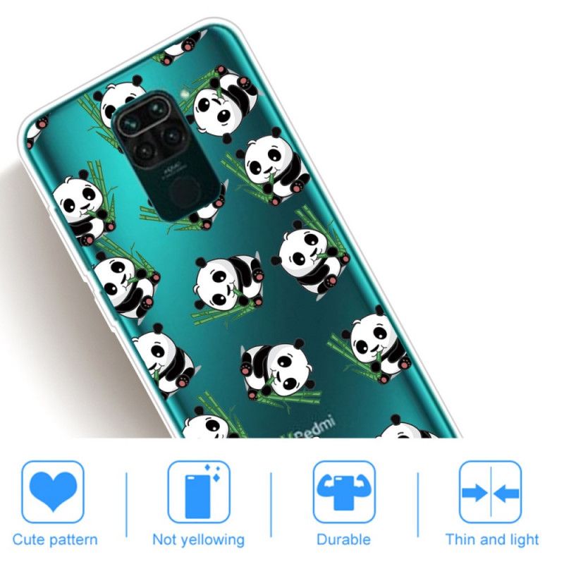 Hülle Xiaomi Redmi Note 9 Kleine Pandas