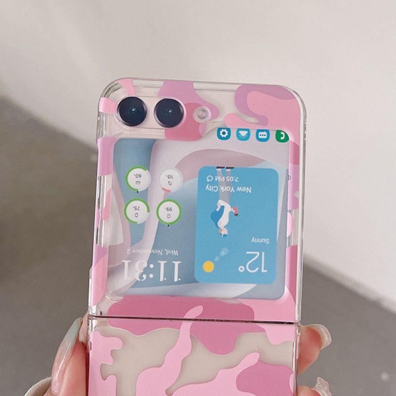 Hülle Samsung Galaxy Z Flip 5 Handyhülle Nahtloses Tarnmuster