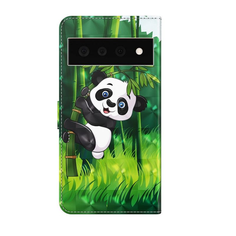 Lederhüllen Google Pixel 6 Pro Panda Und Bambus