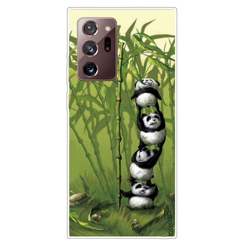 Hülle Samsung Galaxy Note 20 Ultra Haufen Pandas