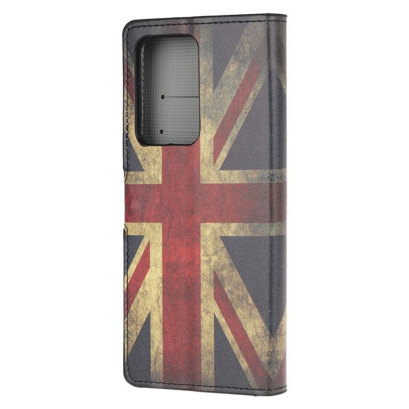 Lederhüllen Samsung Galaxy Note 20 Ultra Englische Flagge