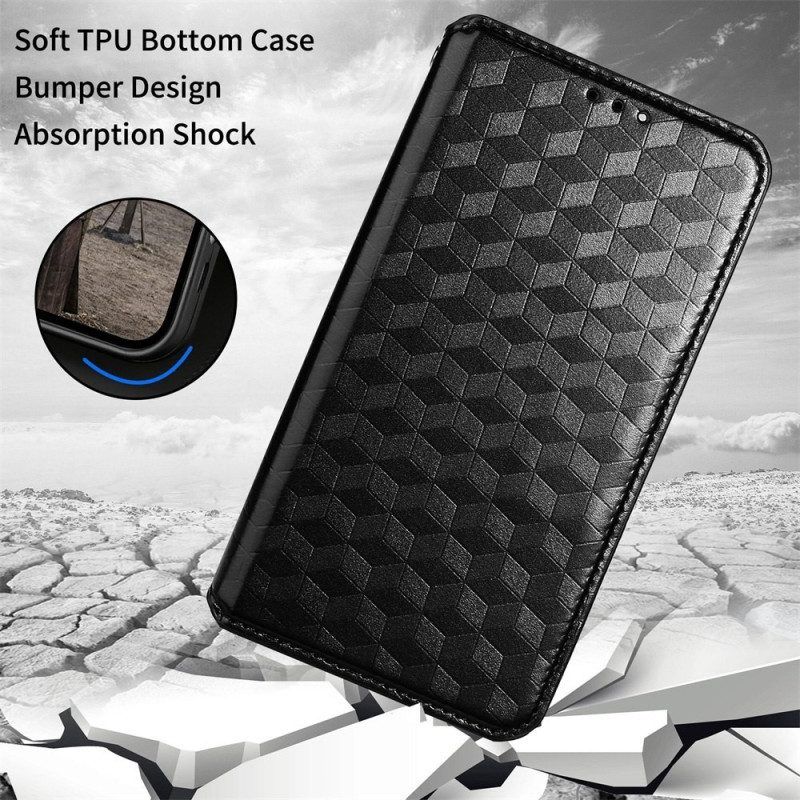 Schutzhülle Für Honor 70 Flip Case 3d-würfel