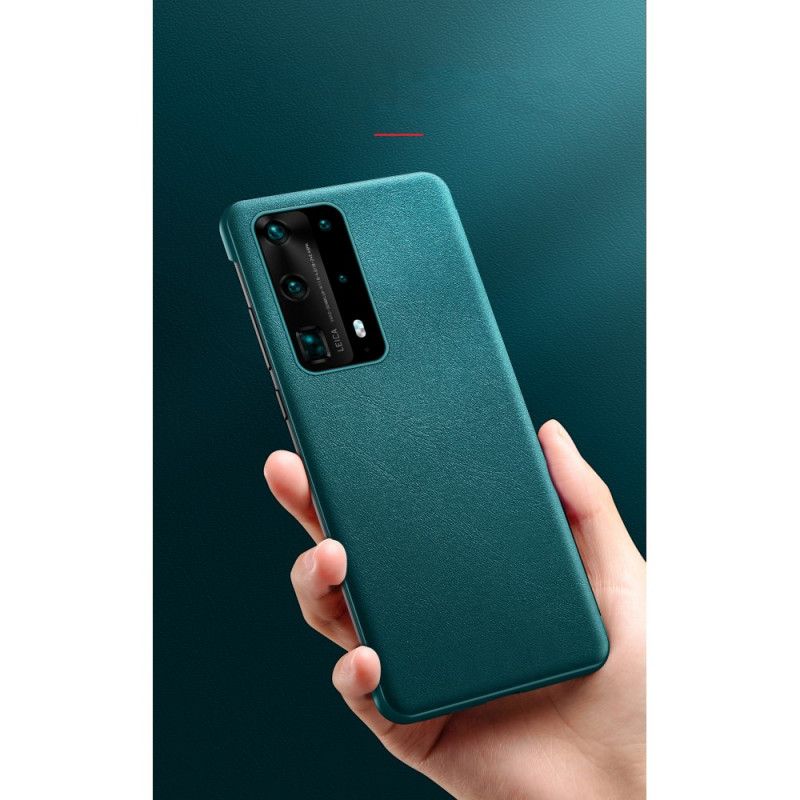 Cover Anzeigen Huawei P40 Schwarz Ledereffekt