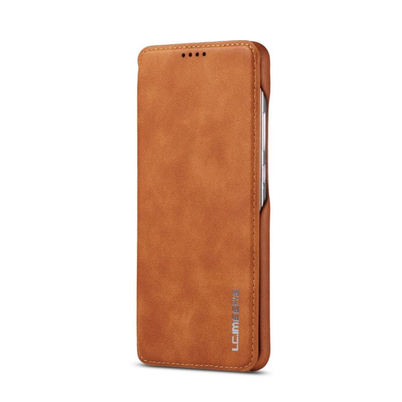 Flip Case Huawei P40 Schwarz Lc.Imeeke Ledereffekt