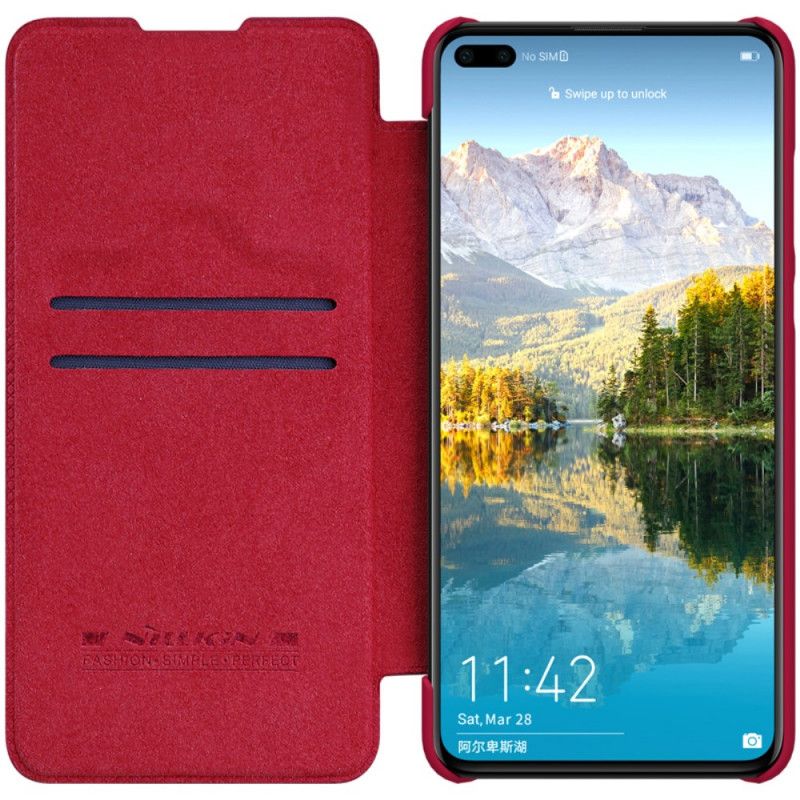 Flip Case Huawei P40 Schwarz Qin-Serie Nillkin