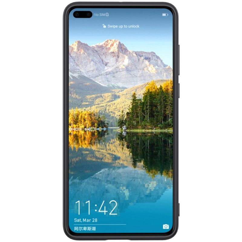 Hülle Huawei P40 Grau Schillernder Nillkin