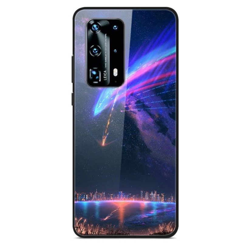 Hülle Huawei P40 Handyhülle Galaxienkonstellation