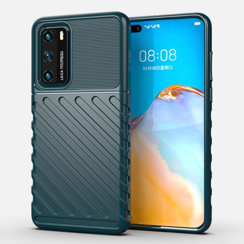 Hülle Huawei P40 Schwarz Donnerserie