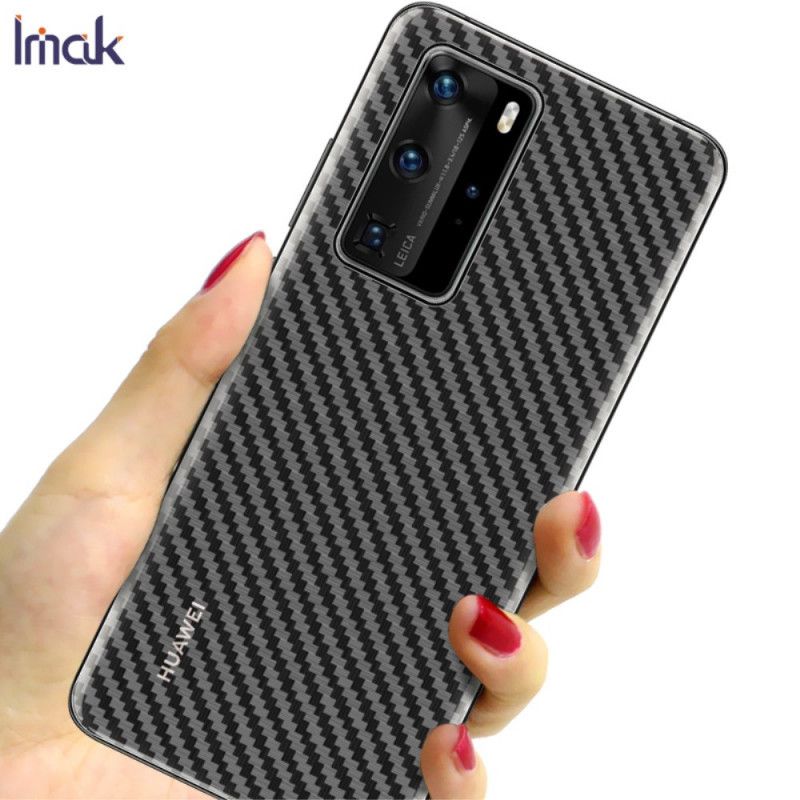 Rückfilm Im Huawei P40 Carbon-Imak-Stil