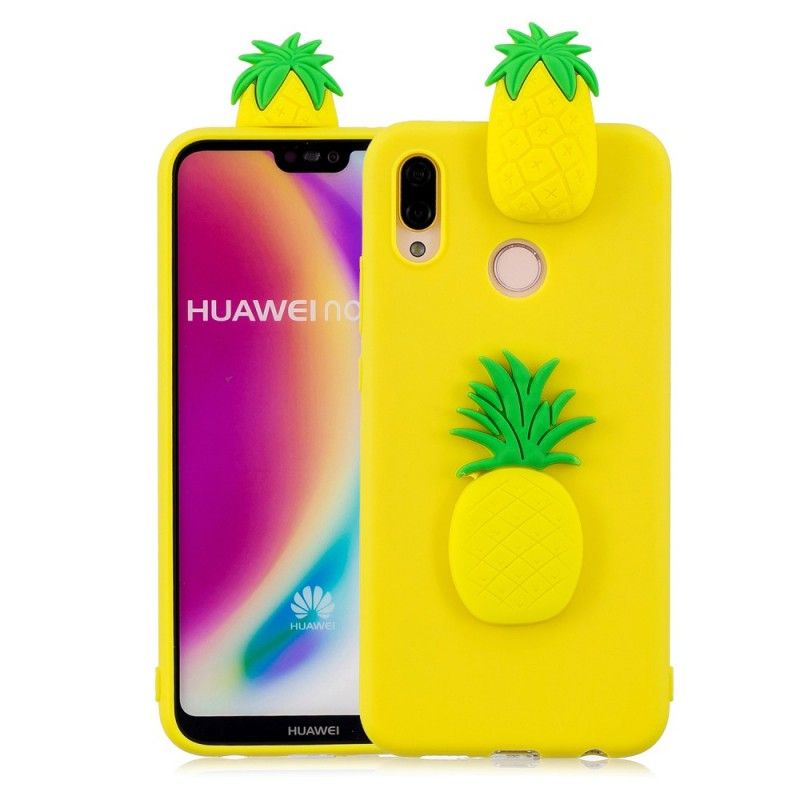 Hülle Huawei P20 Lite 3D Ananas