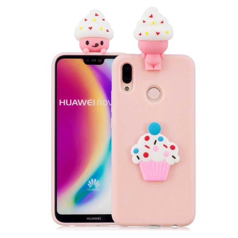 Hülle Huawei P20 Lite 3D Tasse Kuchen