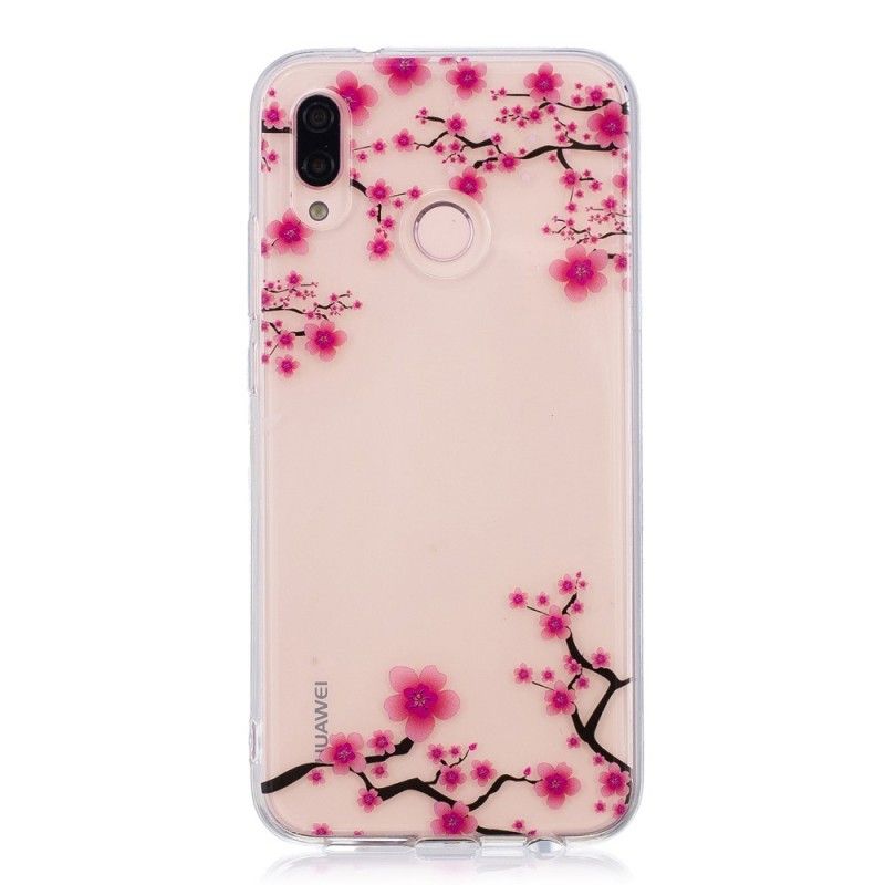 Hülle Huawei P20 Lite Durchsichtiger Blühender Baum