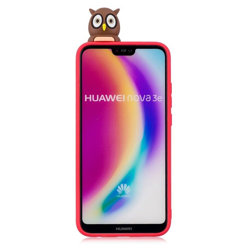 Hülle Huawei P20 Lite Handyhülle 3D Miss Owl