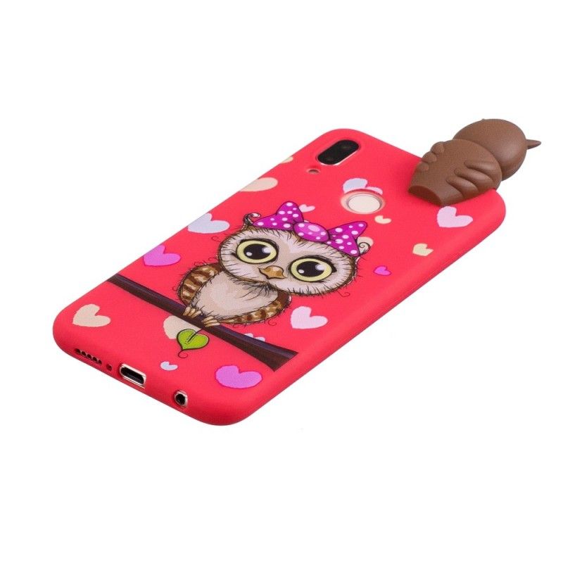 Hülle Huawei P20 Lite Handyhülle 3D Miss Owl