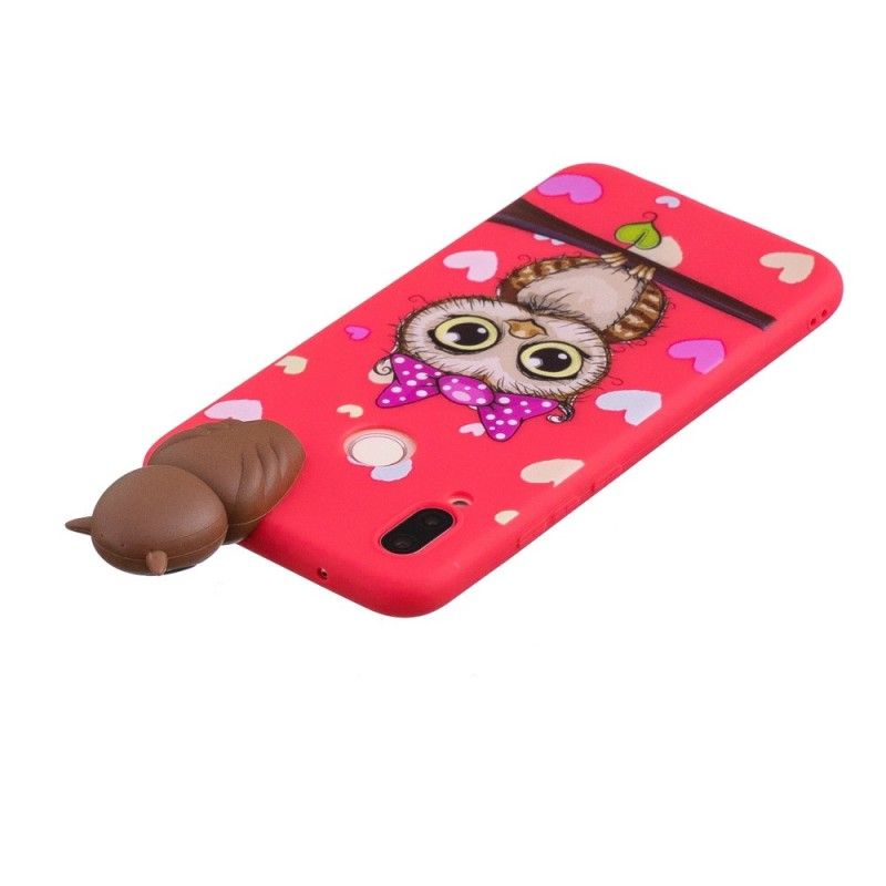 Hülle Huawei P20 Lite Handyhülle 3D Miss Owl