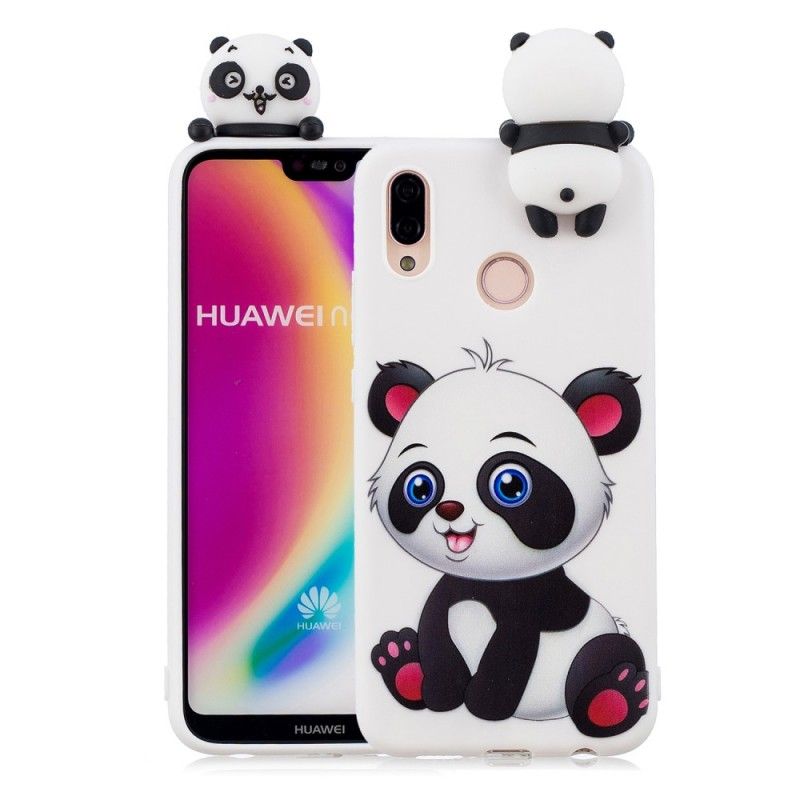 Hülle Huawei P20 Lite Handyhülle 3D Süßer Panda