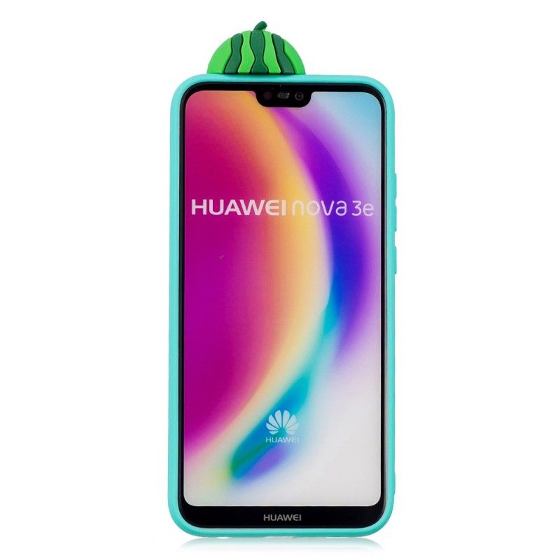 Hülle Huawei P20 Lite Handyhülle 3D Wassermelone