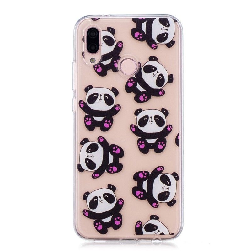 Hülle Huawei P20 Lite Handyhülle Transparente Pandas Haben Spaß