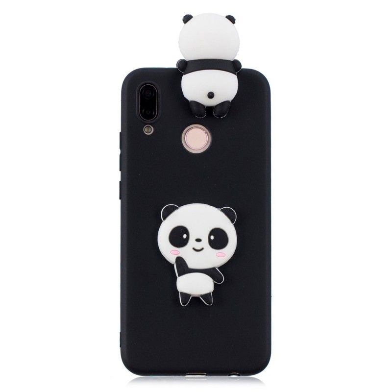 Hülle Huawei P20 Lite Schwarz 3D Mein Panda