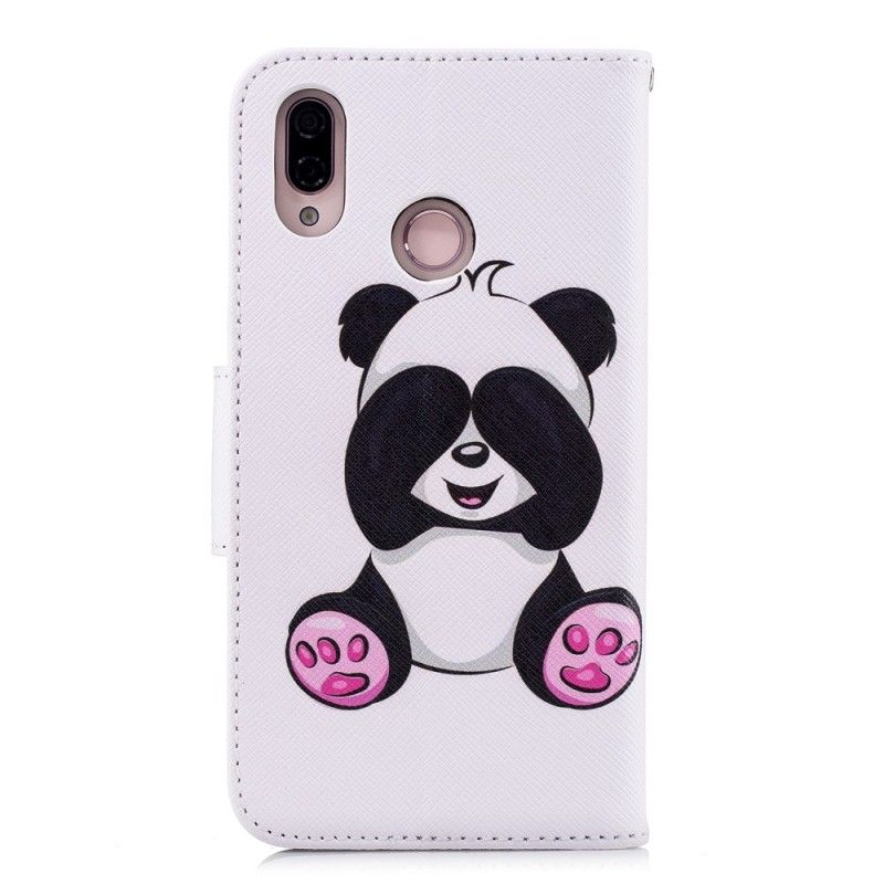 Lederhüllen Huawei P20 Lite Lustiger Panda