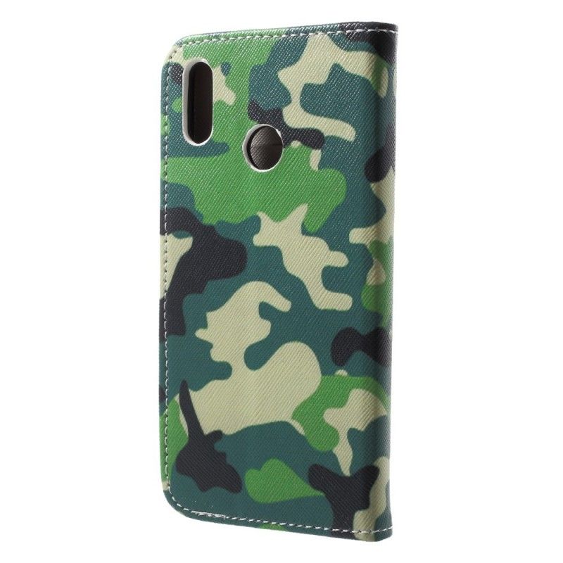 Lederhüllen Huawei P20 Lite Militärische Tarnung