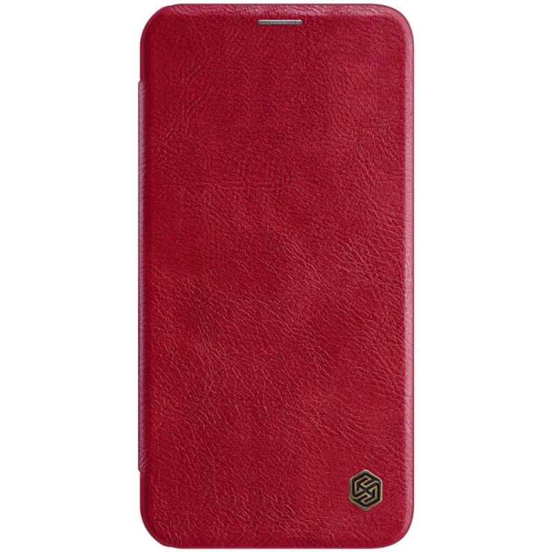 Flip Case iPhone 12 Pro Max Schwarz Nillkin-Qin-Serie