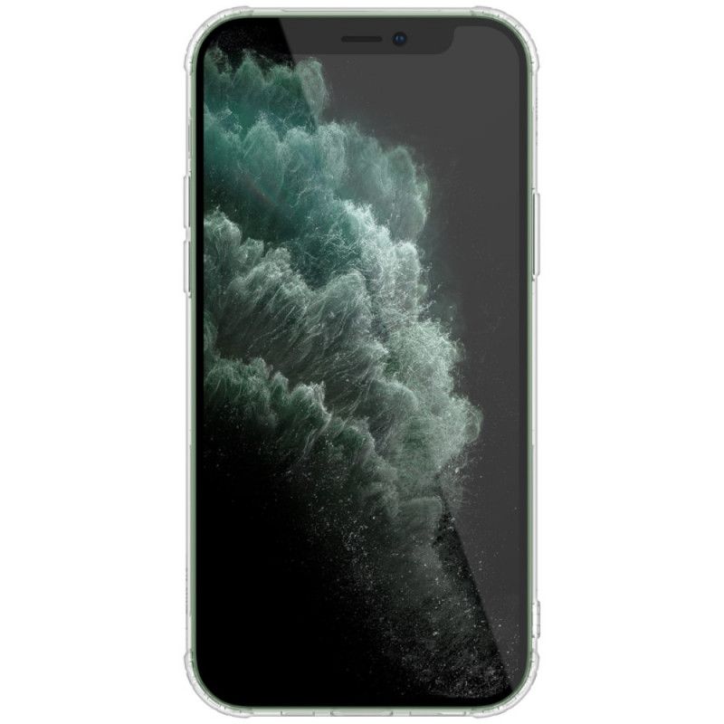 Hülle iPhone 12 Pro Max Weiß Natürlicher Transparenter Nillkin