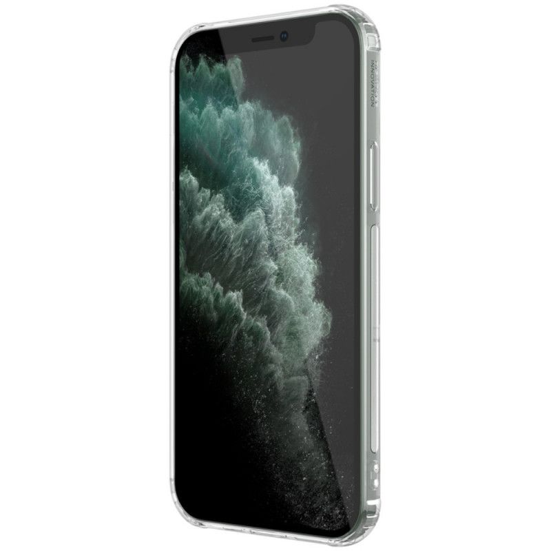 Hülle iPhone 12 Pro Max Weiß Natürlicher Transparenter Nillkin