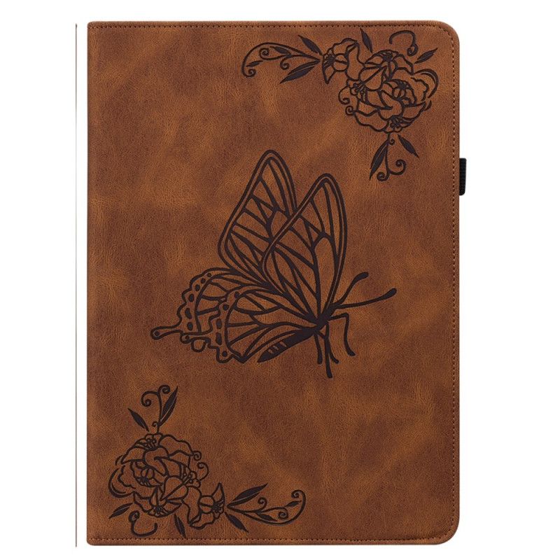 Case Samsung Galaxy Tab S9 Fe Handyhülle Schmetterlinge Und Blumen