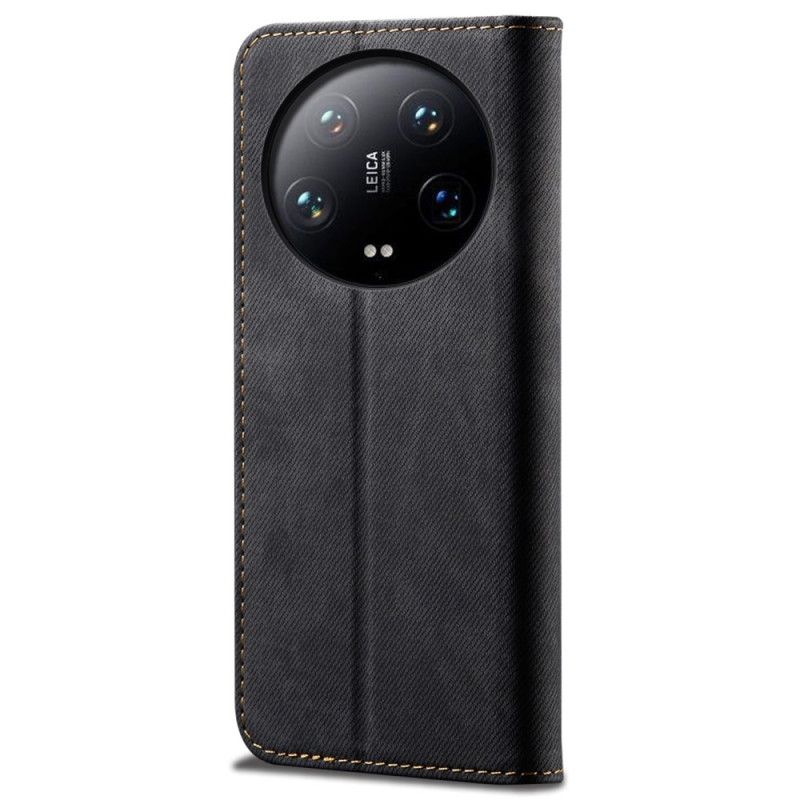 Flip Case Für Xiaomi 14 Ultra Stoff