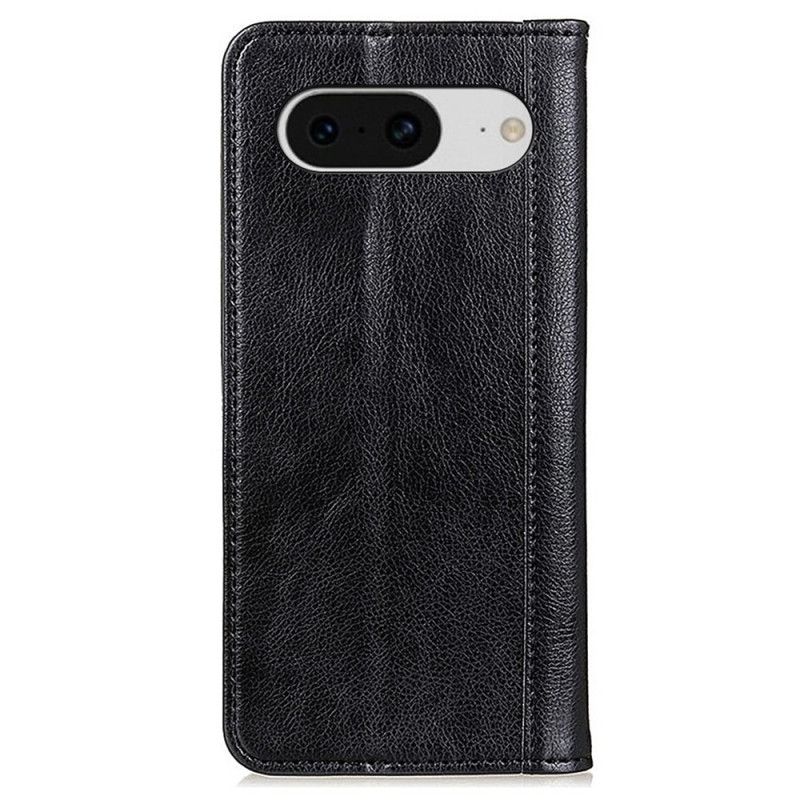 Flip Case Für Google Pixel 8 Spaltleder