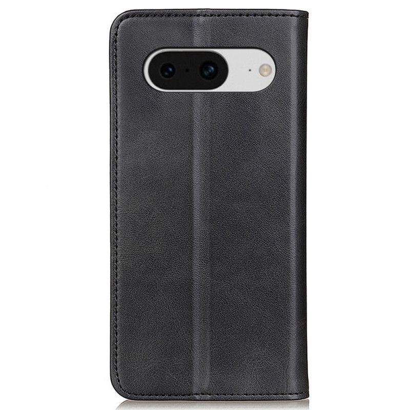 Flip Case Google Pixel 8 Klassisches Spaltleder