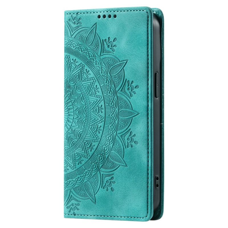 Flip Case Xiaomi Redmi Note 13 Pro 4g Mandala-wildleder-effekt