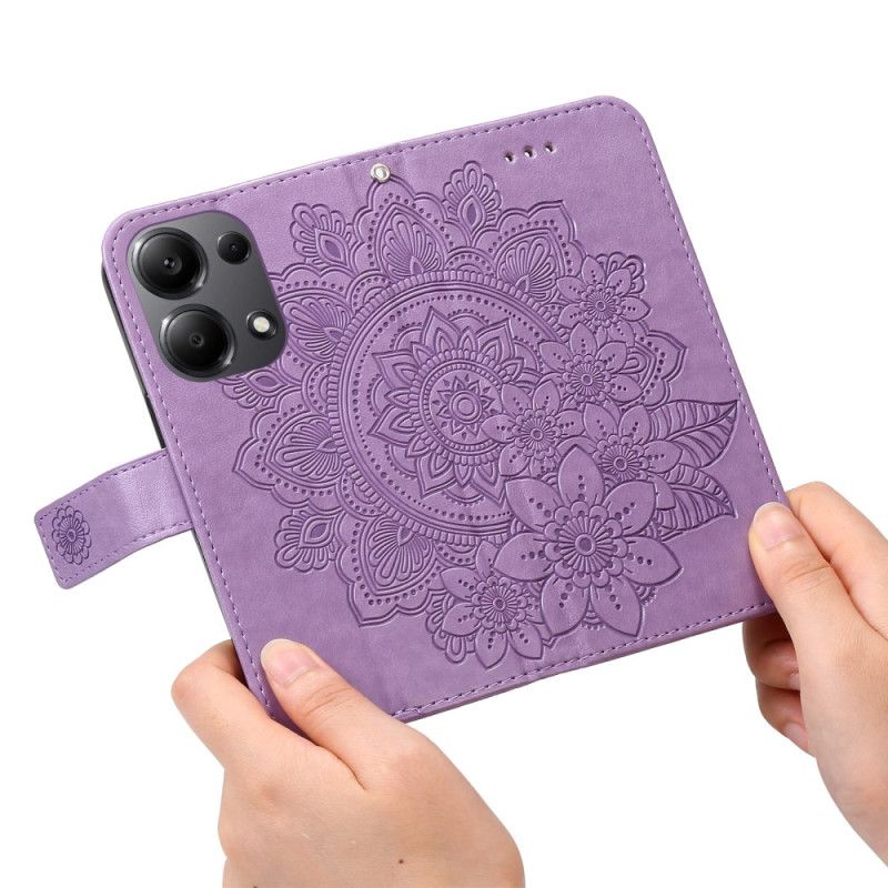 Lederhüllen Für Xiaomi Redmi Note 13 Pro 4g Mandala-druck