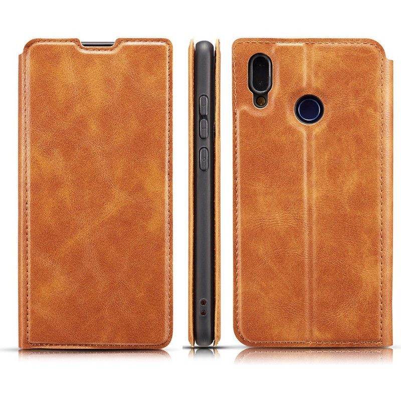 Flip Case Für Samsung Galaxy A40 Rot Ultra-Finesse