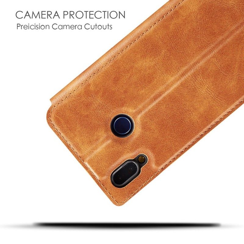 Flip Case Für Samsung Galaxy A40 Rot Ultra-Finesse