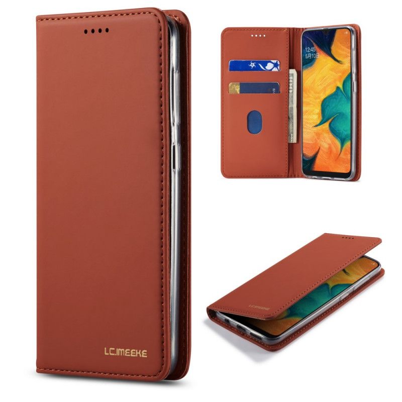 Flip Case Samsung Galaxy A40 Schwarz Zukünftige Lc.Imeeke