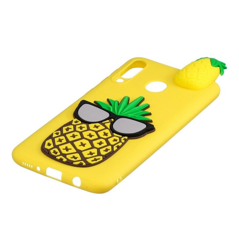 Hülle Samsung Galaxy A40 Handyhülle 3D Coole Ananas