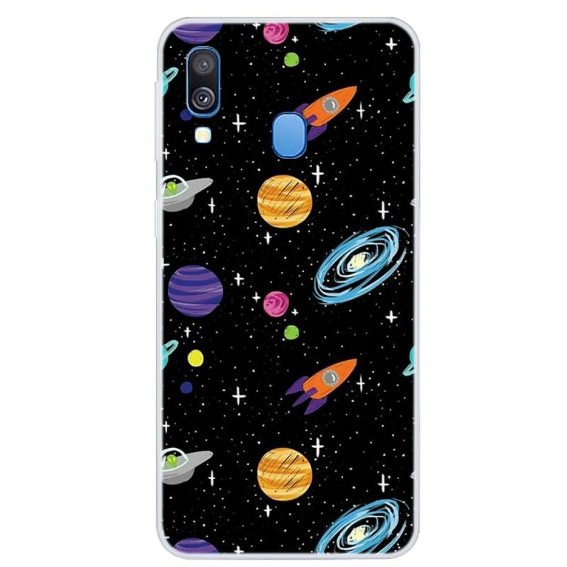 Hülle Samsung Galaxy A40 Handyhülle Galaxienplanet